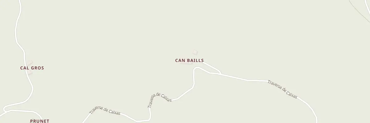 Plan du 25 Mas d’En Baills à Prunet-et-Belpuig