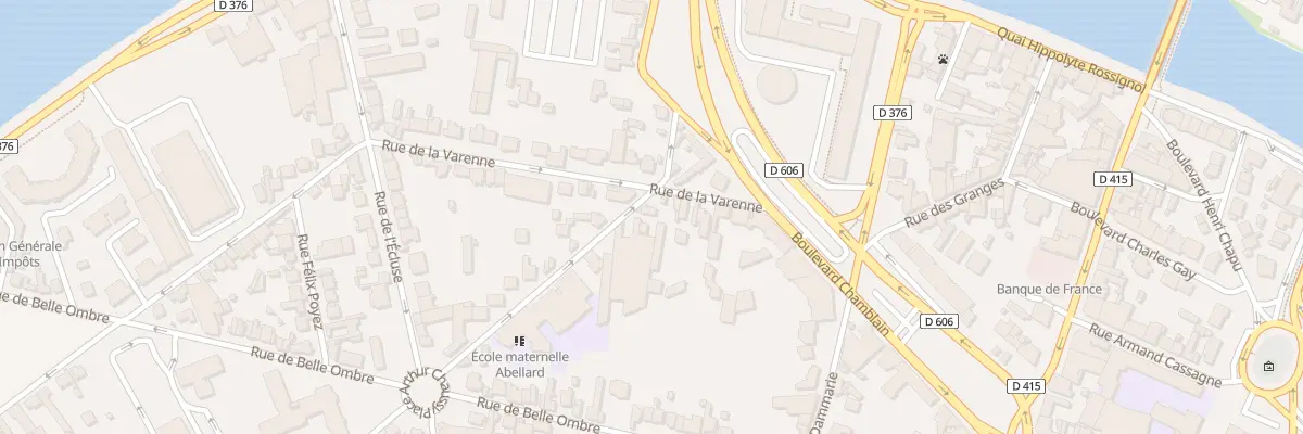 Plan du 7B Rue de la Varenne à Melun