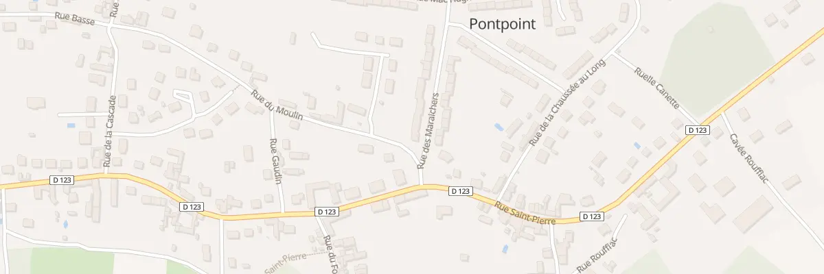 Plan du 33 Rue des Maraichers à Pontpoint