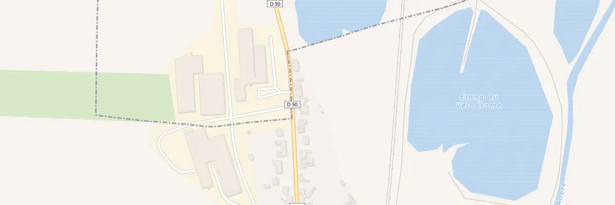 Plan du 92 Rte d’Aveluy à Albert