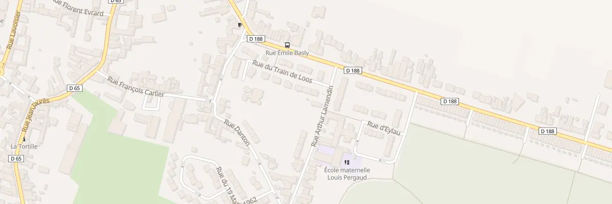 Plan du 2B Rue Arthur Lamendin à Hersin-Coupigny