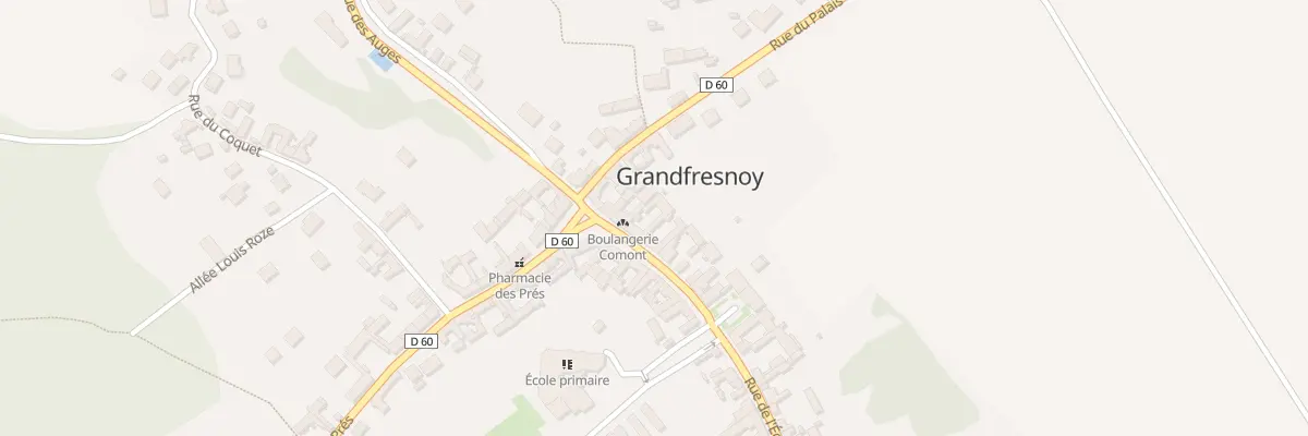 Plan du 23 Rue de l’Eglise à Grandfresnoy