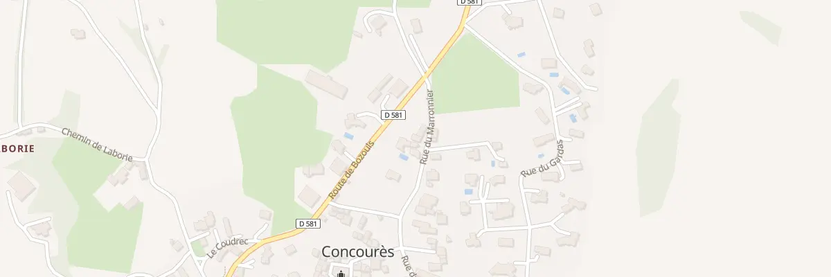 Plan du 5234 Concoures à Sébazac-Concourès