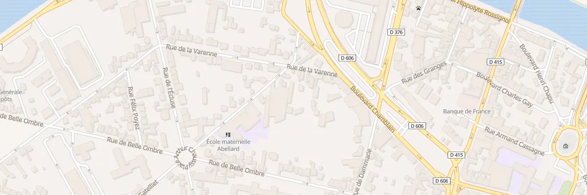 Plan du 7 Rue de la Varenne à Melun