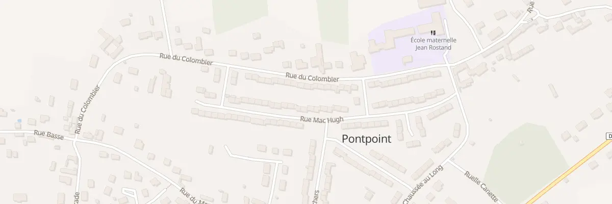 Plan du 236 Rue Mac Hugh à Pontpoint
