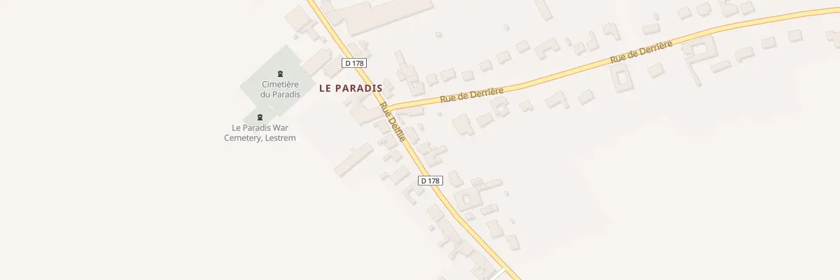 Plan du 2015 Rue Delflie à Lestrem