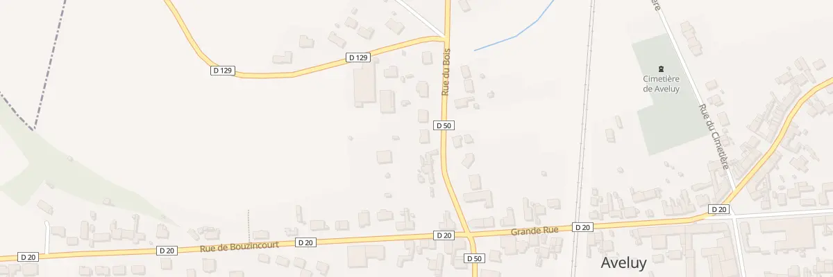 Plan du 5 Rue du Bois à Aveluy