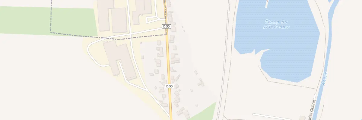 Plan du 76 Rte d’Aveluy à Albert