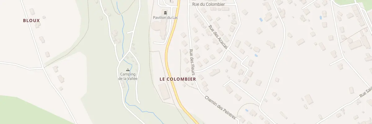 Plan du 8 Rue des Fleurs à Néris-les-Bains