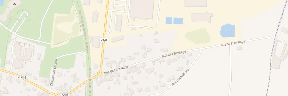 Plan du 47 Rue de l’Ermitage à Estrées-Saint-Denis