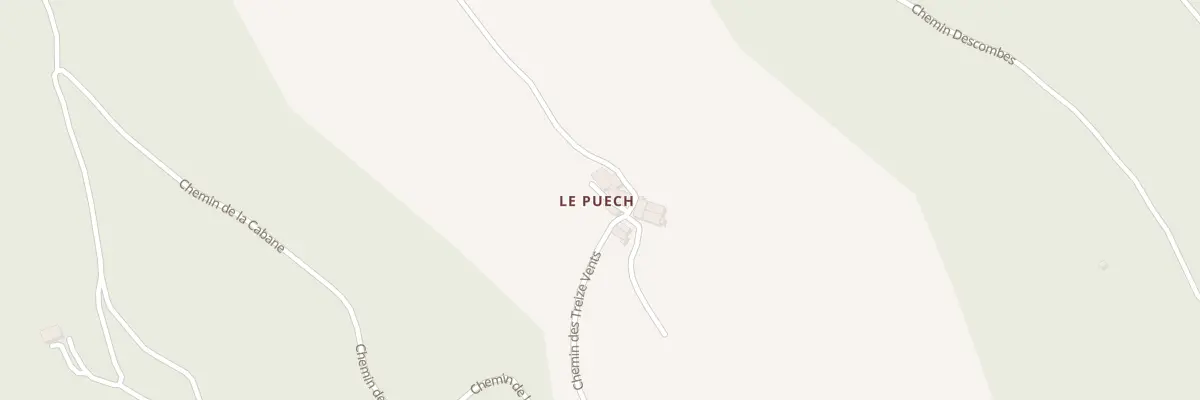 Plan du 5156 Le Puech à Saint-Izaire