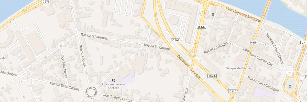 Plan du 5 Rue de la Varenne à Melun