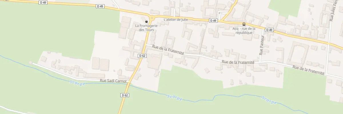 Plan du 21 Rue de la Fraternité à Acq
