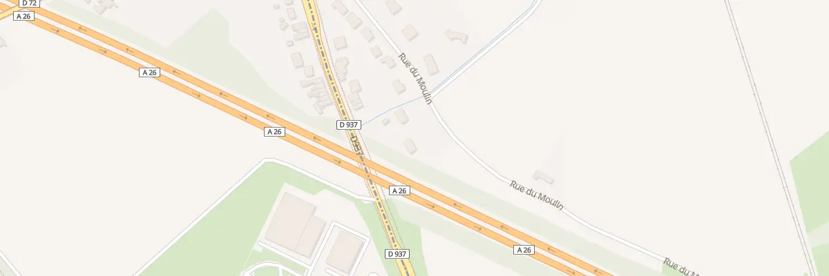 Plan du 1790 Rte Nationale à Verquigneul