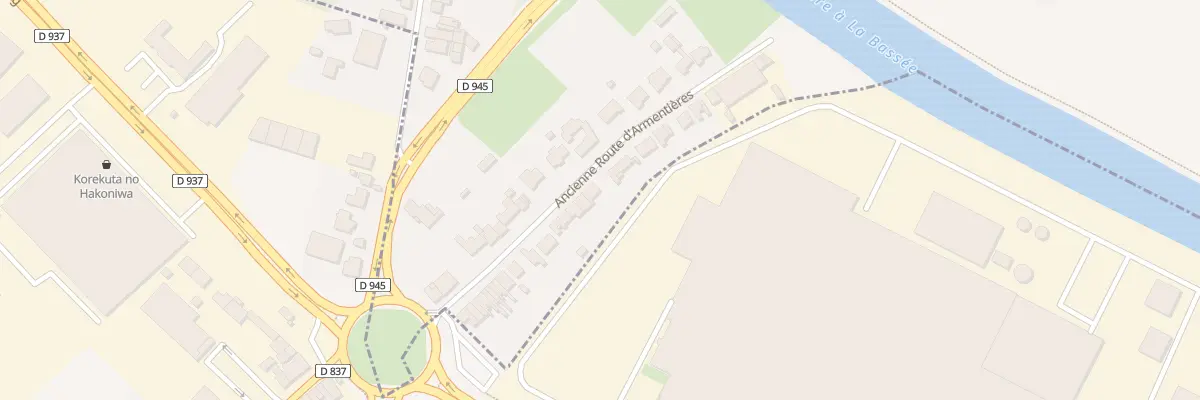 Plan du 30 Art Anc Rte d’Armentieres à Essars