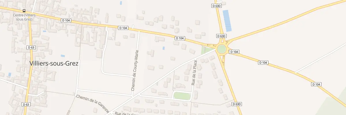 Plan du 24 Rue de la Croix Lambert à Villiers-sous-Grez
