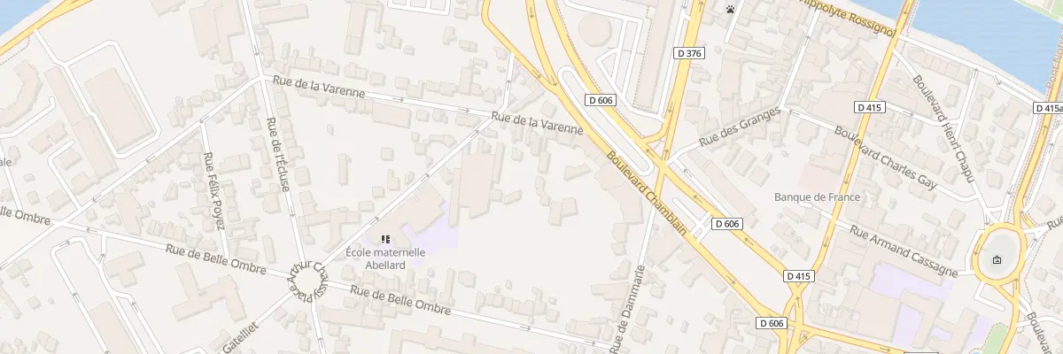 Plan du 3 Rue de la Varenne à Melun