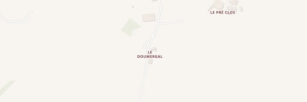 Plan du 5111 Le Doumergal à Trémouilles