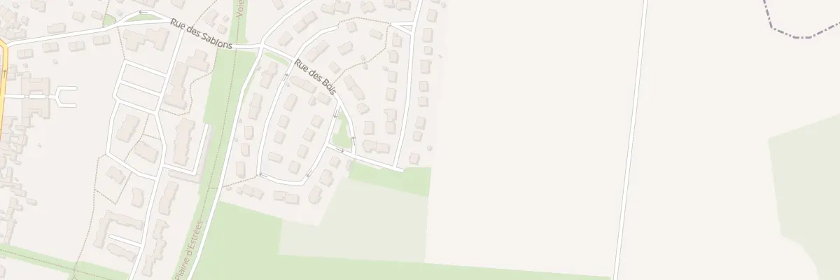 Plan du 10 Rue des Bois à Estrées-Saint-Denis