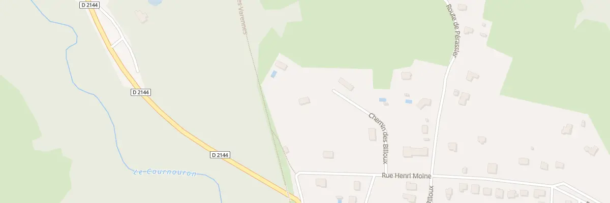 Plan du 5 Che des Billoux à Néris-les-Bains