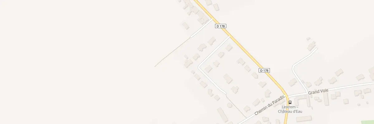 Plan du 122 Rue Delflie à Lestrem