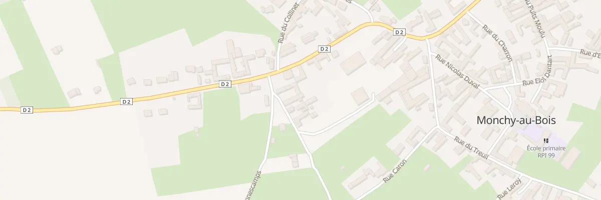 Plan du 11 Rue du Colinet à Monchy-au-Bois