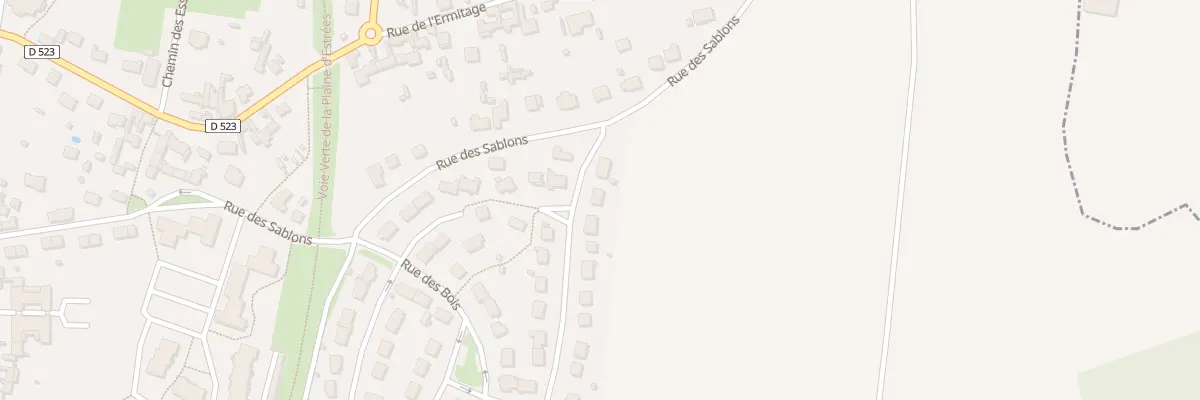 Plan du 24 Rue des Bois à Estrées-Saint-Denis