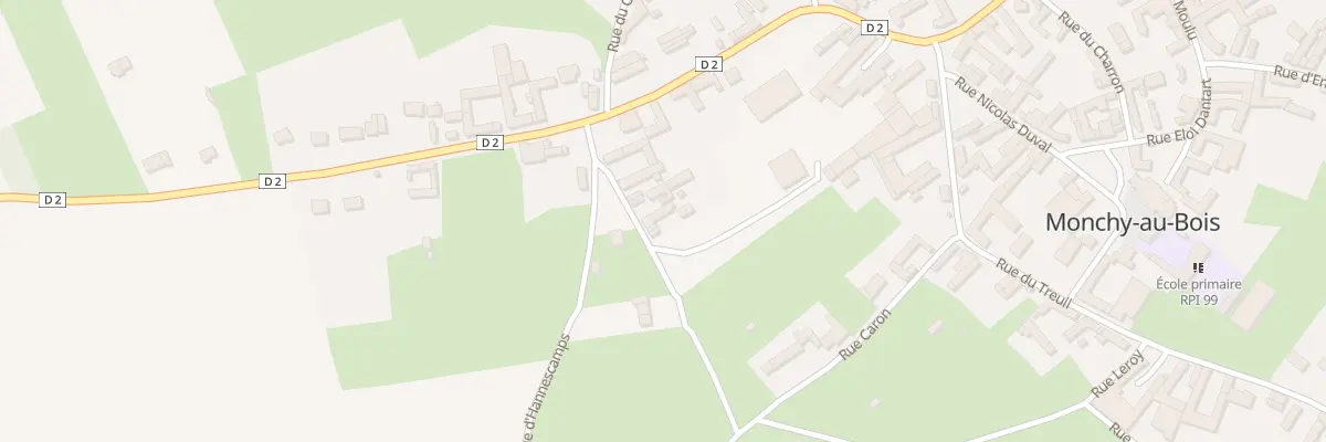 Plan du 17 Rue du Colinet à Monchy-au-Bois