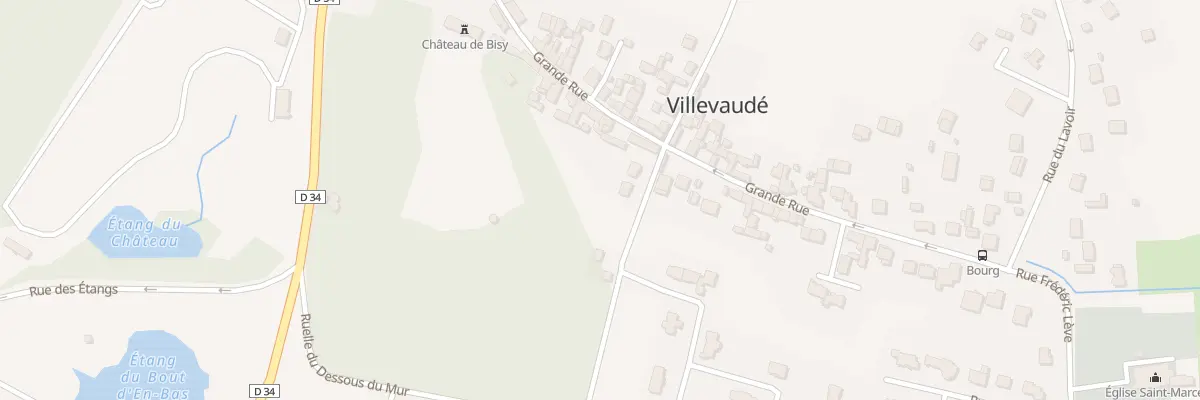 Plan du 46 Grande Rue à Villevaudé