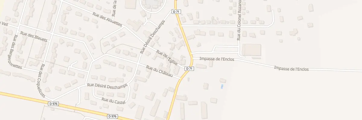 Plan du 4 Rue de l’Eglise à Avord