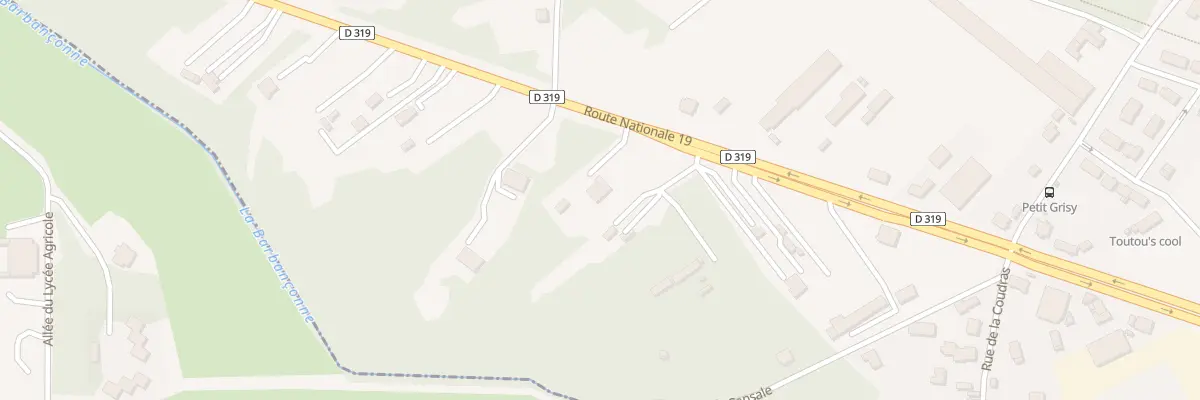 Plan du 5001 Rte Departementale 319 à Grisy-Suisnes