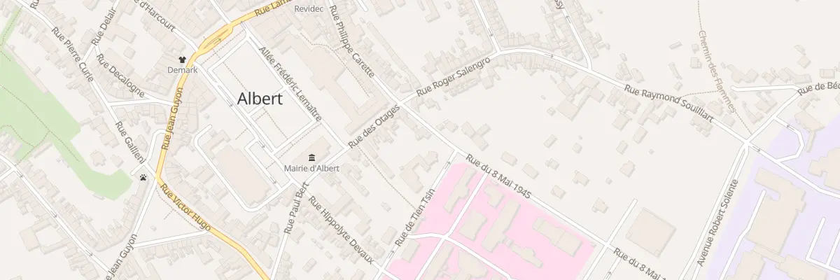 Plan du 29 Rue de Tien Tsin à Albert