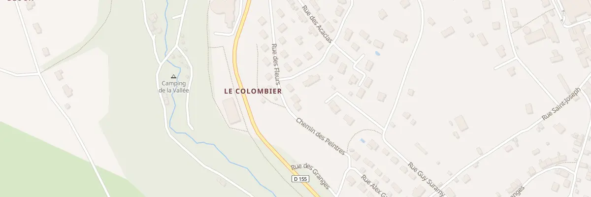 Plan du 15 Rue des Fleurs à Néris-les-Bains