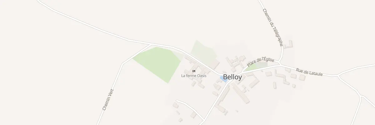 Plan du 11 Rue de Méry à Belloy