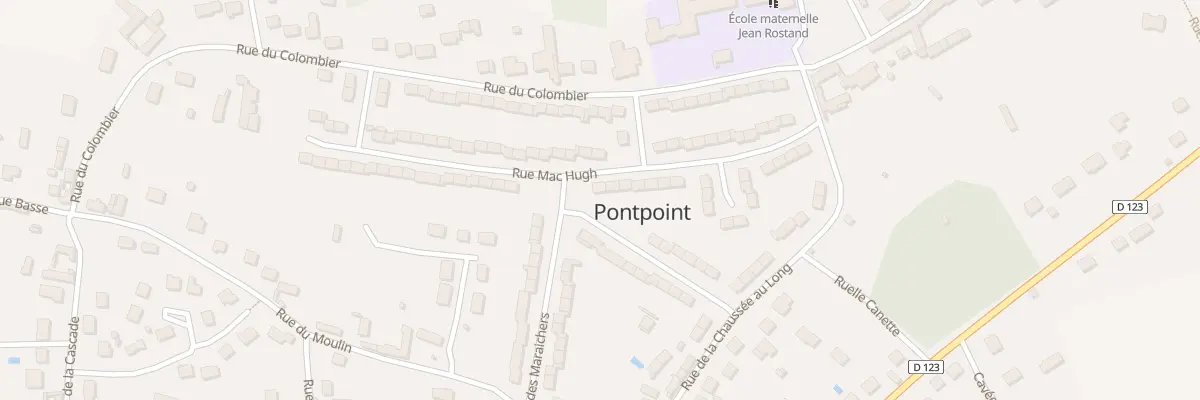 Plan du 171 Rue Mac Hugh à Pontpoint