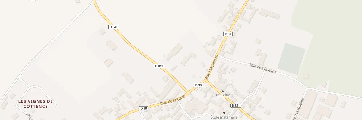 Plan du 1 Pl Mirabeau à Gondreville