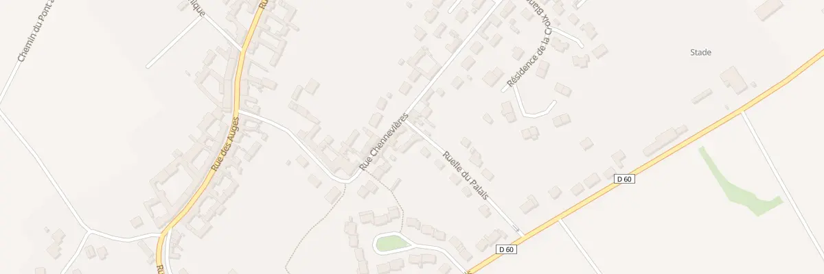 Plan du 228 Rue Chennevieres à Grandfresnoy