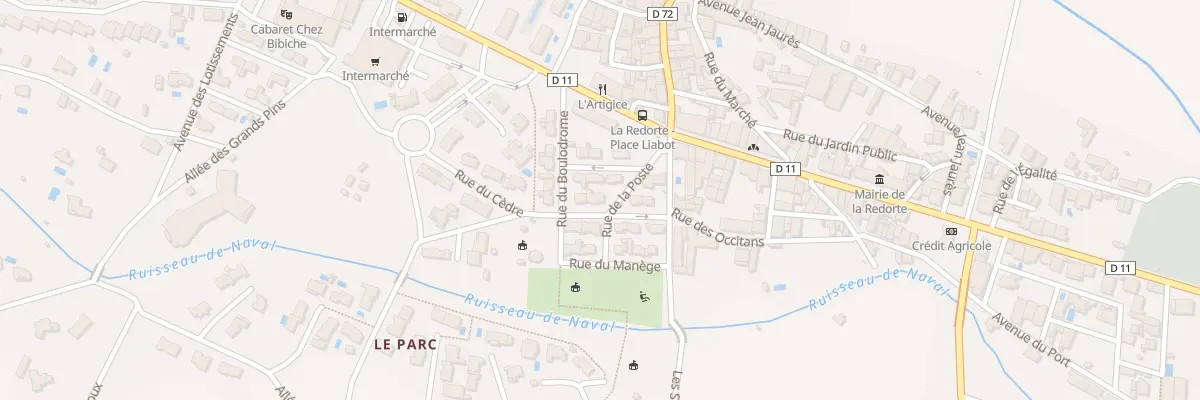 Plan du 5 Lot Louis Liabot à La Redorte