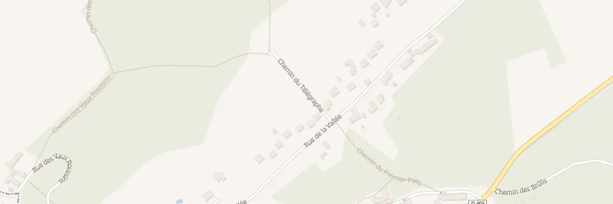 Plan du 33 Rue de la Vallée à Ormesson