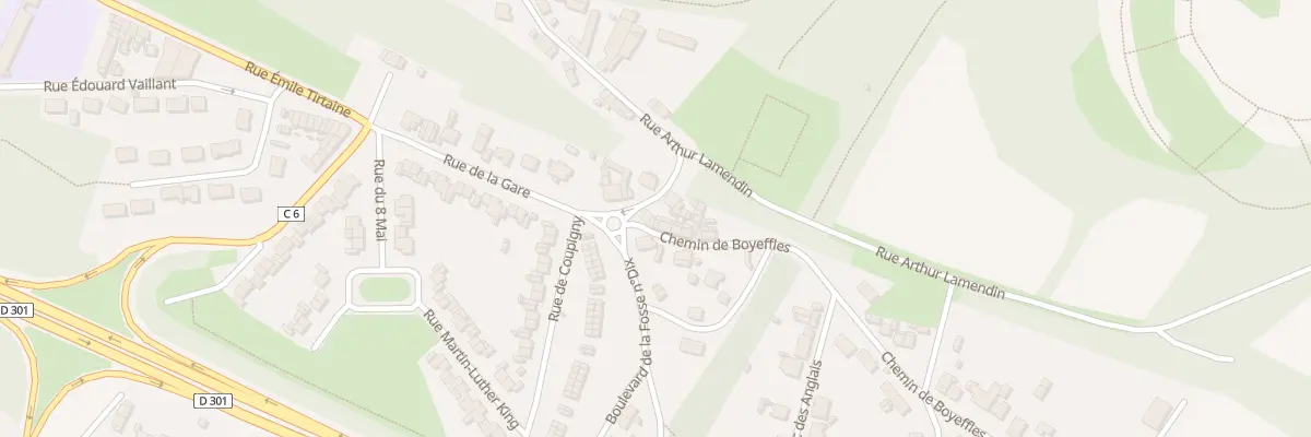 Plan du 24 Rue de la Gare à Hersin-Coupigny