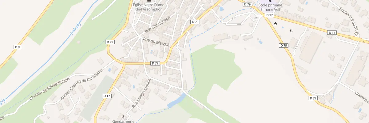 Plan du 3 Av de la Fontaine à Latour-de-France