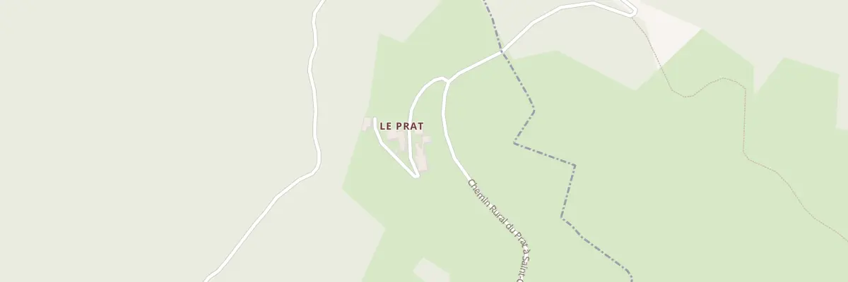 Plan du 5105A Le Prat à Montézic