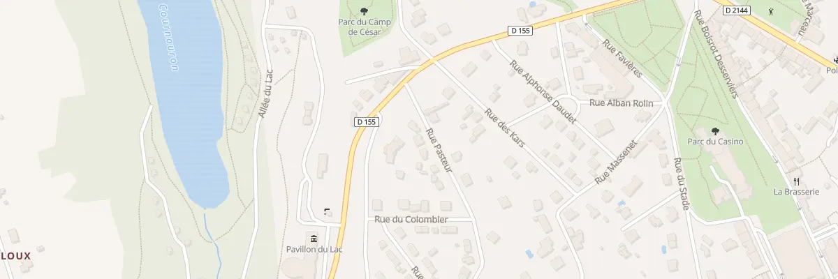 Plan du 4 Rue Pasteur à Néris-les-Bains