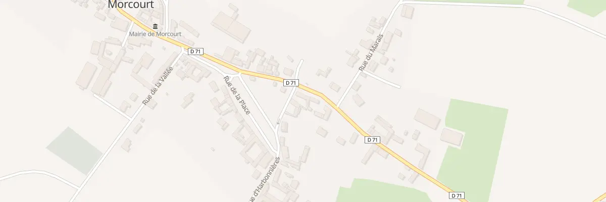 Plan du 4 Rue de la Mare à Morcourt