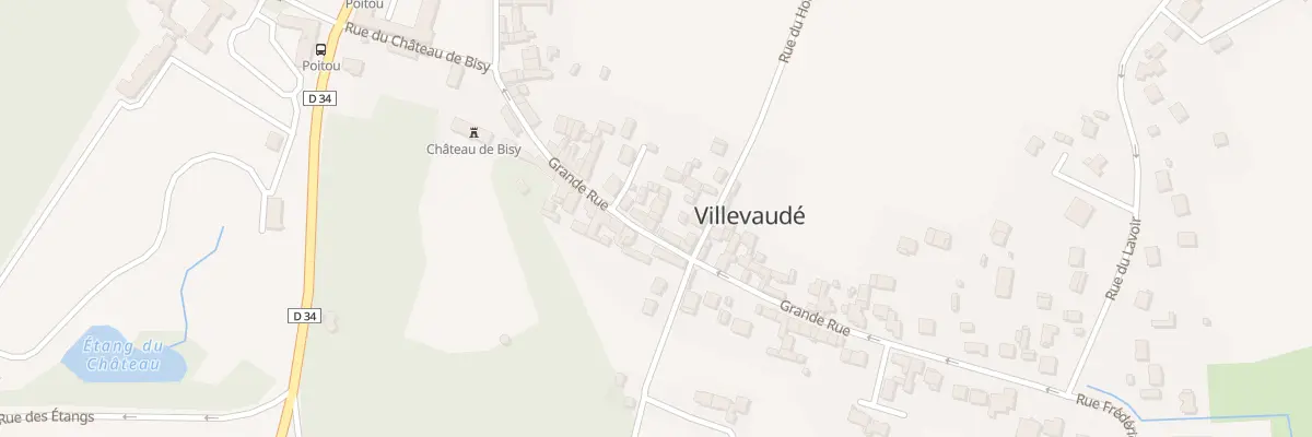 Plan du 59 Grande Rue à Villevaudé