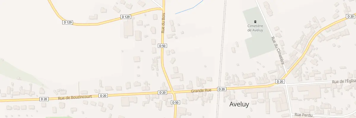 Plan du 2B Rue du Bois à Aveluy