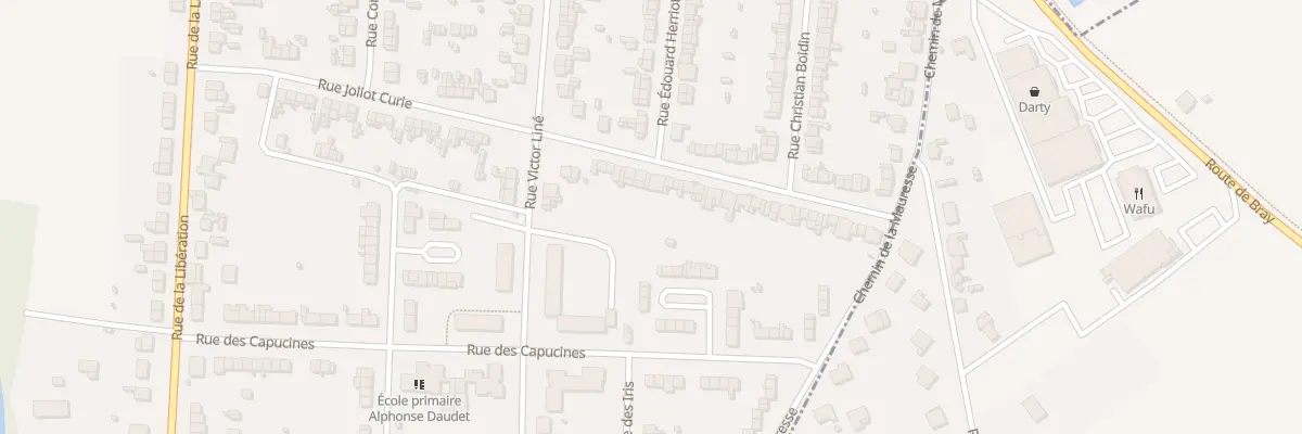 Plan du 26 Rue Jules Verne à Albert
