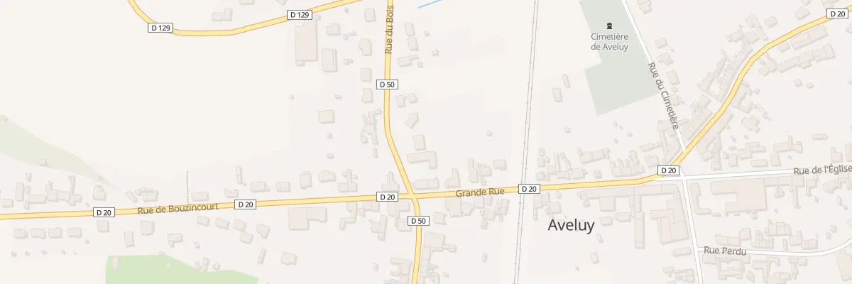 Plan du 2T Rue du Bois à Aveluy