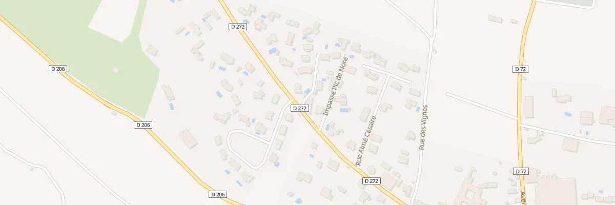 Plan du 40Q Av de la Montagne Noire à Azille