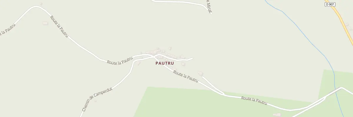 Plan du 323 Hameau de la Pautru à La Salvetat-sur-Agout
